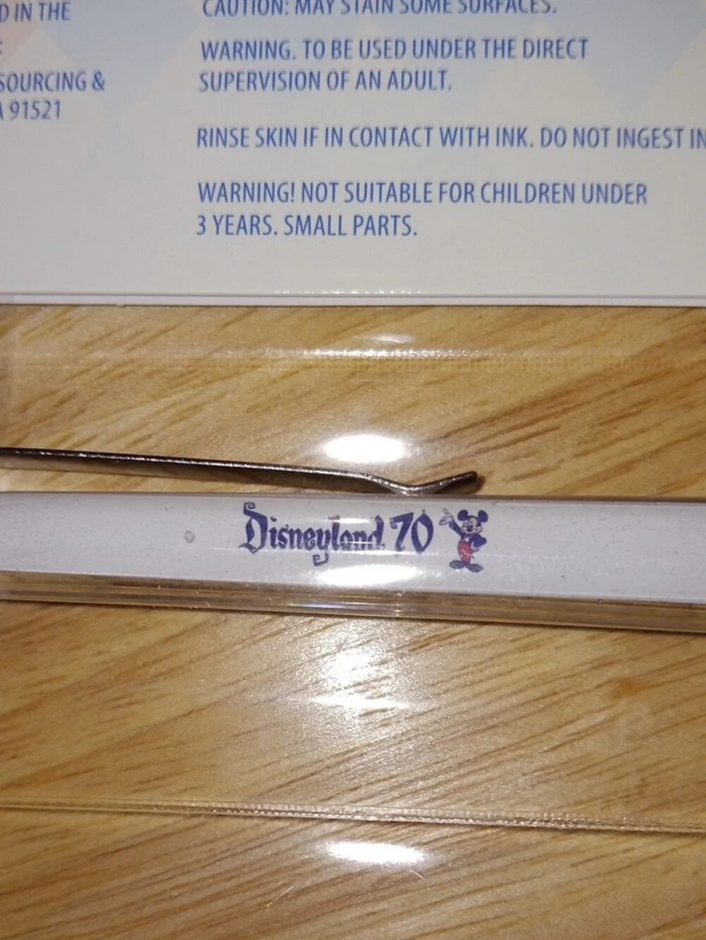 Disney Vault Collection Set of 3 Multicolor Pens (blue, yellow, orange)
